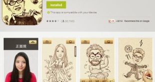Aplikasi  Membuat  Karikatur  di  Android