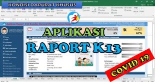 Aplikasi Raport K13 SD Kang Martho