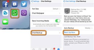 Backup WhatsApp iPhone ke Android