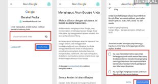 Cara Menghapus Email di Android