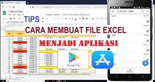 Konversi Excel ke PDF di Android