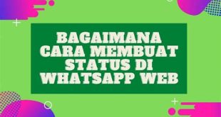 Membuat Story WA di Laptop