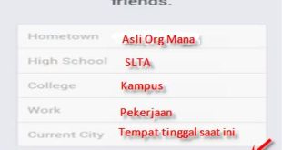 Mendaftar Facebook di HP Android