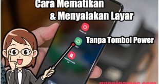 aplikasi menghidupkan layar android tanpa tombol power