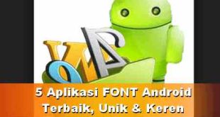 aplikasi pencari font di android