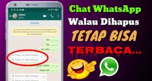 aplikasi yang bisa melihat chat whatsapp yang sudah dihapus