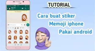 cara buat emoji iphone di android