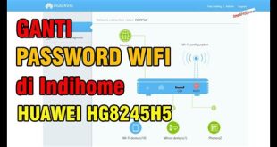 cara ganti nama wifi iphone