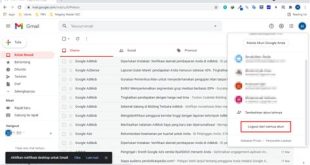 cara keluar akun gmail di iphone