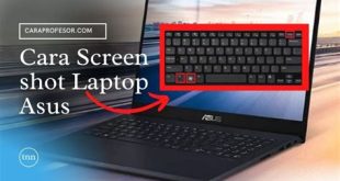 cara melihat seri laptop asus