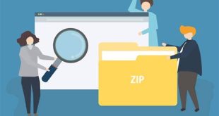 cara membuat zip di laptop