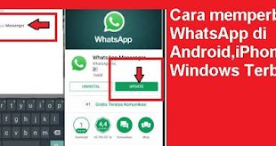 cara memperbarui whatsapp android