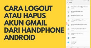 cara mengeluarkan email dari android