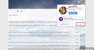 cara mengeluarkan email dari laptop