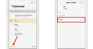 cara mengembalikan catatan yang terhapus di iphone