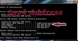 cara mengetahui ip address laptop