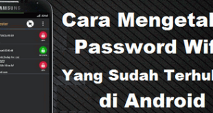 cara mengetahui wifi di android