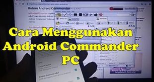 cara menggunakan android commander