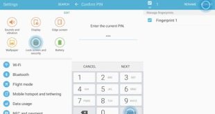 cara menghapus fingerprint di android