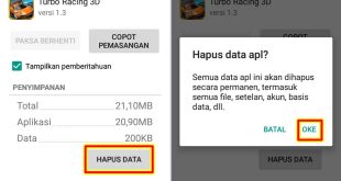 cara menghapus game di android