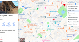 cara menghapus lokasi di google map android