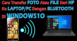 cara mengirim file lewat bluetooth dari hp ke laptop