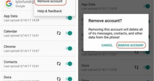 cara menonaktifkan gmail di android