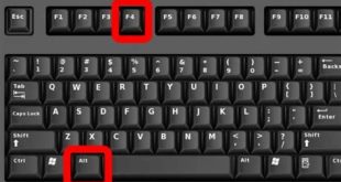 cara shutdown laptop asus dengan keyboard