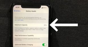 kenapa kesehatan baterai iphone menurun
