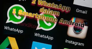 memasang dua WhatsApp di android
