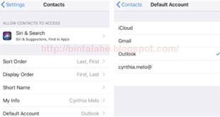 memindahkan kontak iPhone ke Gmail