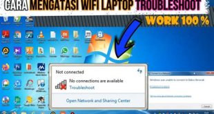 mengatasi wifi tidak muncul di laptop