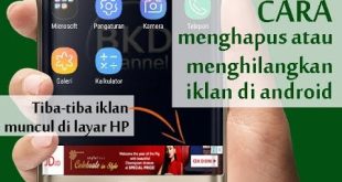 menghilangkan iklan muncul di android