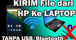 menyambungkan Bluetooth HP ke laptop