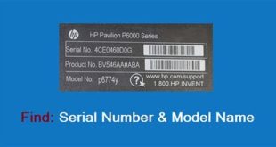 "Cara Melihat Serial Number Laptop"